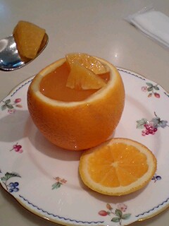アンさん感激のオレンジゼリー